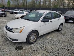 Salvage cars for sale at Waldorf, MD auction: 2009 Ford Focus SE