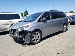 Salvage cars for sale at Hayward, CA auction: 2014 Toyota Sienna Sport