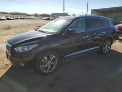 Salvage cars for sale at Colorado Springs, CO auction: 2014 Infiniti QX60
