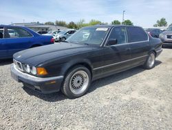 Salvage cars for sale from Copart Sacramento, CA: 1989 BMW 750 IL