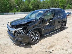 Honda Pilot Touring salvage cars for sale: 2019 Honda Pilot Touring