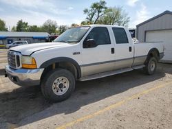Salvage trucks for sale at Wichita, KS auction: 2000 Ford F350 SRW Super Duty