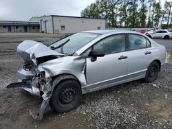 Salvage cars for sale from Copart Arlington, WA: 2010 Honda Civic VP