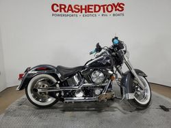 Salvage motorcycles for sale at Dallas, TX auction: 1995 Harley-Davidson Flstn