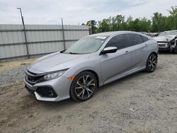 Honda Civic SI salvage cars for sale: 2017 Honda Civic SI