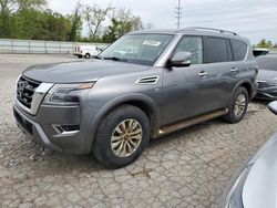 Salvage cars for sale at Cahokia Heights, IL auction: 2022 Nissan Armada S