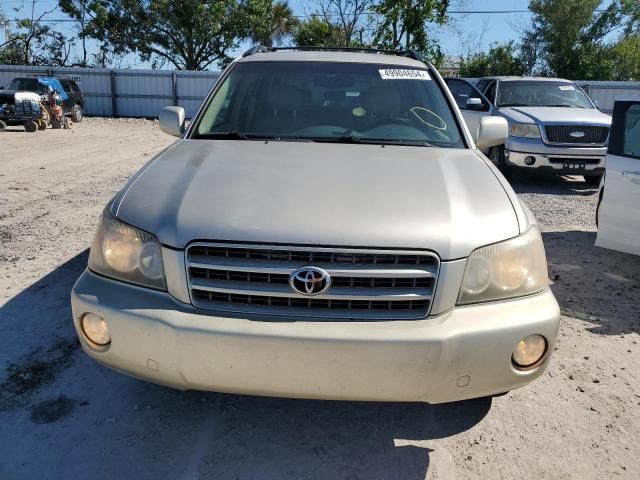 2002 Toyota Highlander Limited