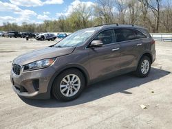 Salvage cars for sale at Ellwood City, PA auction: 2019 KIA Sorento L