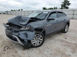 Salvage cars for sale from Copart Houston, TX: 2020 Volkswagen Atlas Cross Sport SE