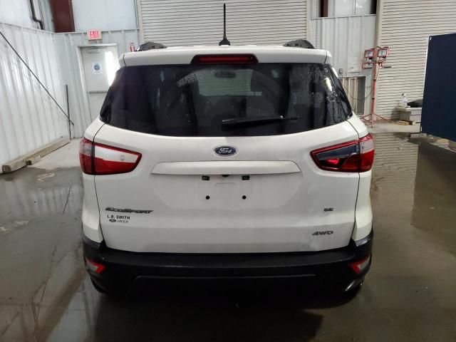 2019 Ford Ecosport SE