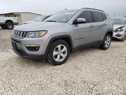 Salvage cars for sale at Temple, TX auction: 2021 Jeep Compass Latitude