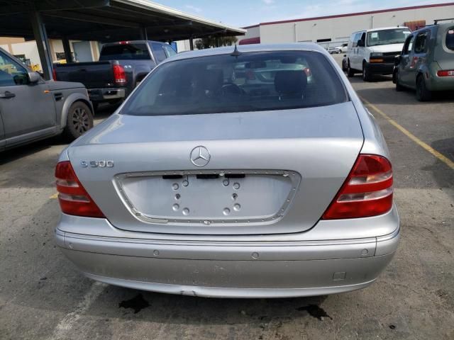 2000 Mercedes-Benz S 500