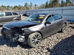 Salvage cars for sale at Windham, ME auction: 2014 Chrysler 200 Limited