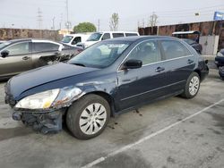 Salvage cars for sale from Copart Wilmington, CA: 2003 Honda Accord LX