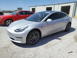 Salvage cars for sale from Copart Kansas City, KS: 2018 Tesla Model 3