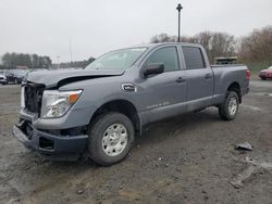Salvage cars for sale at East Granby, CT auction: 2018 Nissan Titan XD S