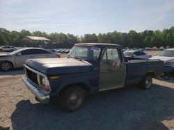 Vehiculos salvage en venta de Copart Charles City, VA: 1978 Ford F100