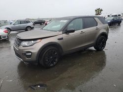 Salvage cars for sale from Copart Martinez, CA: 2015 Land Rover Discovery Sport HSE