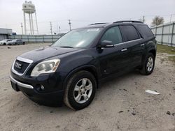 Salvage cars for sale at Chicago Heights, IL auction: 2009 GMC Acadia SLT-1