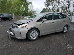 Salvage cars for sale from Copart Portland, OR: 2015 Toyota Prius V