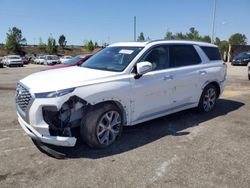 Salvage cars for sale at Gaston, SC auction: 2021 Hyundai Palisade Limited