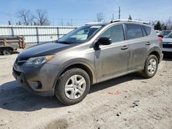 Salvage cars for sale from Copart Lansing, MI: 2013 Toyota Rav4 LE