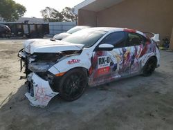 Salvage cars for sale from Copart Hayward, CA: 2021 Honda Civic TYPE-R Touring