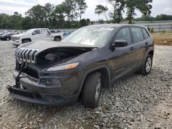 Jeep Cherokee Sport salvage cars for sale: 2014 Jeep Cherokee Sport