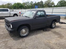 Salvage trucks for sale at Eight Mile, AL auction: 1992 Chevrolet S Truck S10
