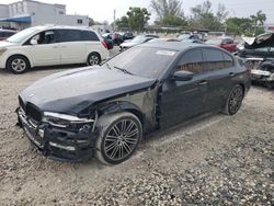 Salvage cars for sale at Opa Locka, FL auction: 2017 BMW 540 I