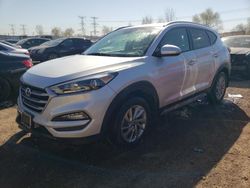 Salvage cars for sale from Copart Elgin, IL: 2018 Hyundai Tucson SEL