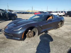 Vehiculos salvage en venta de Copart Sun Valley, CA: 2015 Chevrolet Corvette Stingray Z51 2LT