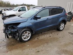 Salvage cars for sale at Franklin, WI auction: 2018 Ford Escape SE