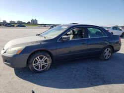 Honda Accord EX salvage cars for sale: 2006 Honda Accord EX