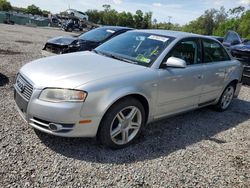 Salvage cars for sale from Copart Riverview, FL: 2007 Audi A4 2.0T Quattro
