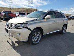 Salvage cars for sale from Copart Littleton, CO: 2013 Lexus RX 350 Base