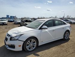 Salvage cars for sale from Copart Des Moines, IA: 2015 Chevrolet Cruze LTZ