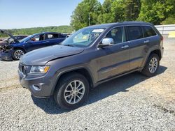 Vehiculos salvage en venta de Copart Concord, NC: 2016 Jeep Grand Cherokee Limited