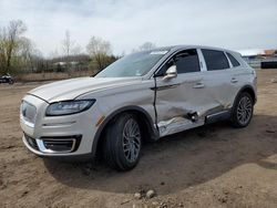 Salvage cars for sale at auction: 2020 Lincoln Nautilus Reserve