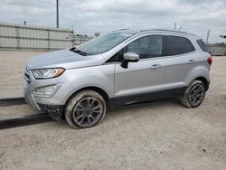 Salvage cars for sale at Temple, TX auction: 2020 Ford Ecosport Titanium