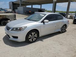 Salvage cars for sale from Copart West Palm Beach, FL: 2015 Honda Accord LX