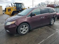 Honda salvage cars for sale: 2011 Honda Odyssey Touring