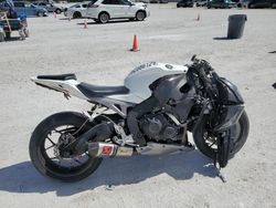 Salvage motorcycles for sale at Arcadia, FL auction: 2012 Honda CBR1000 RR
