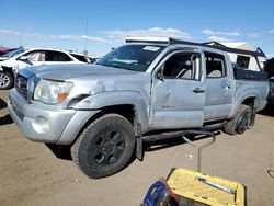 Salvage cars for sale at Brighton, CO auction: 2007 Toyota Tacoma Double Cab