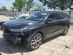 Salvage cars for sale at Riverview, FL auction: 2023 Acura MDX Technology