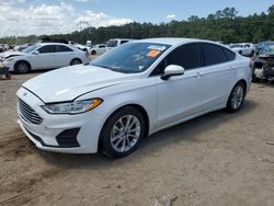 Salvage cars for sale at Greenwell Springs, LA auction: 2020 Ford Fusion SE