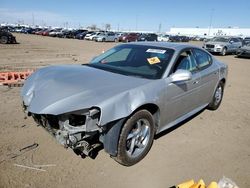 Salvage cars for sale at Brighton, CO auction: 2006 Pontiac Grand Prix