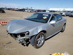 Pontiac salvage cars for sale: 2006 Pontiac Grand Prix