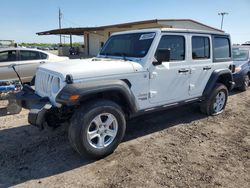 Salvage cars for sale from Copart Temple, TX: 2020 Jeep Wrangler Unlimited Sport