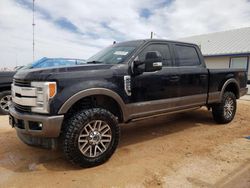 Salvage cars for sale at Andrews, TX auction: 2019 Ford F250 Super Duty